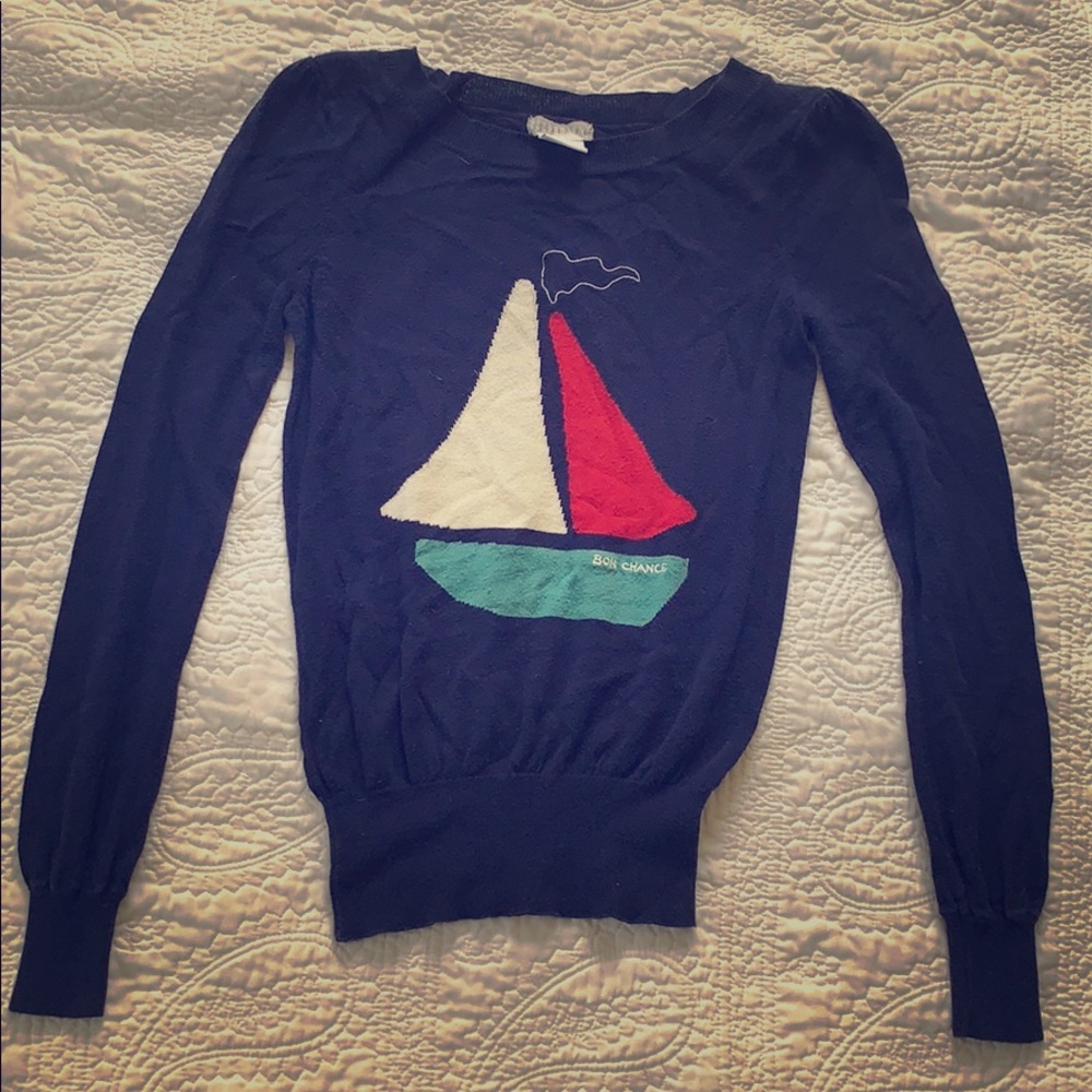 Navy sweater from urban outfitters